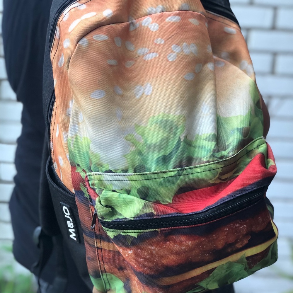 Mojo Burger backpack 🍔